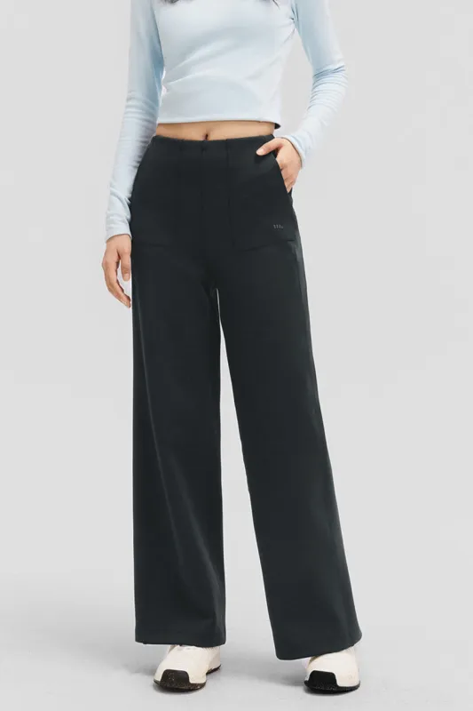 FlowWarm – Women’s High-Stretch Wide-Leg Thermal Pants sold by Beneunder