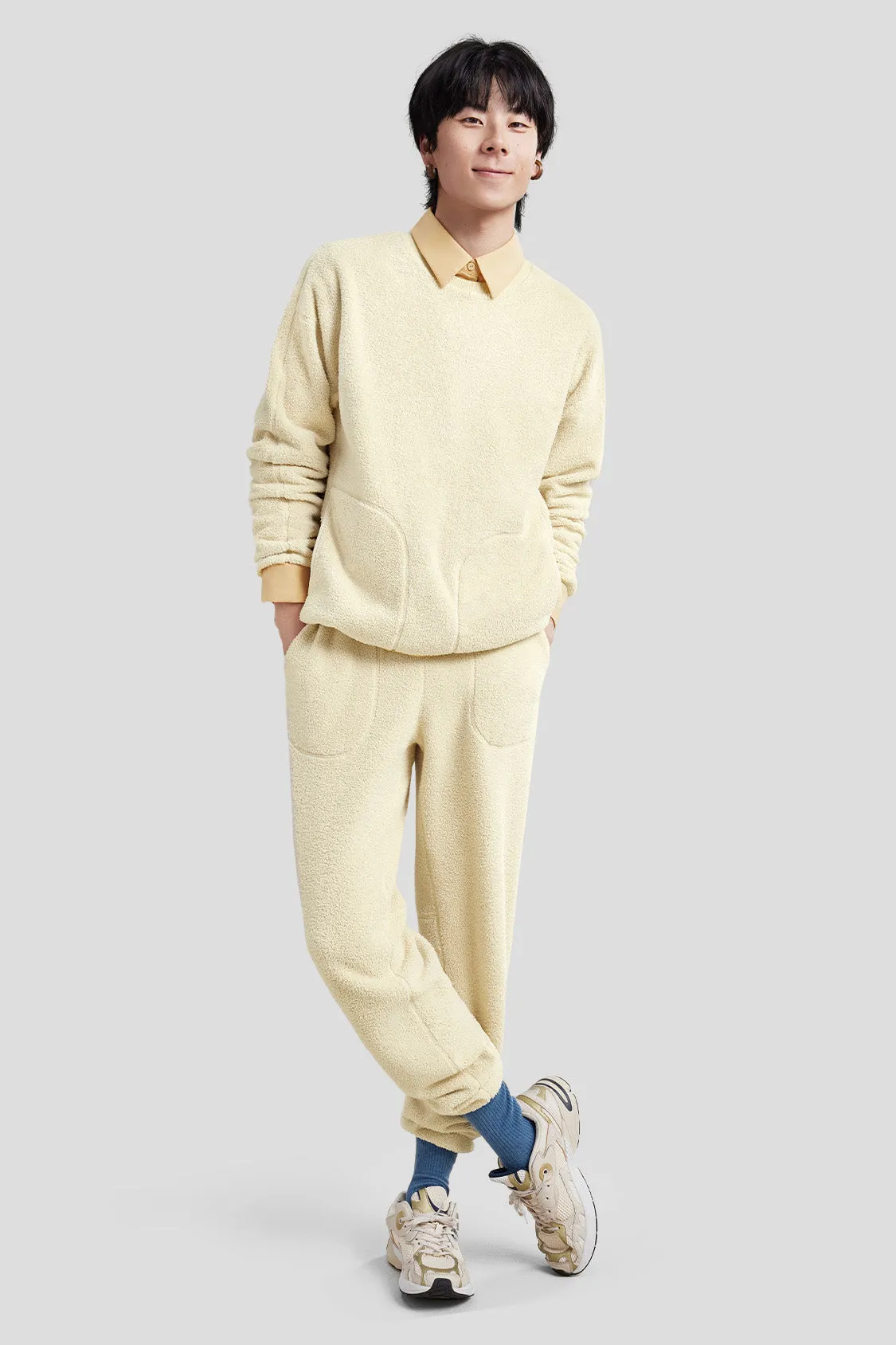 Men's Cozy Fleece Loungewear Autumn Wheat(AFF-Sale) sold by Beneunder product image thumbnail 5