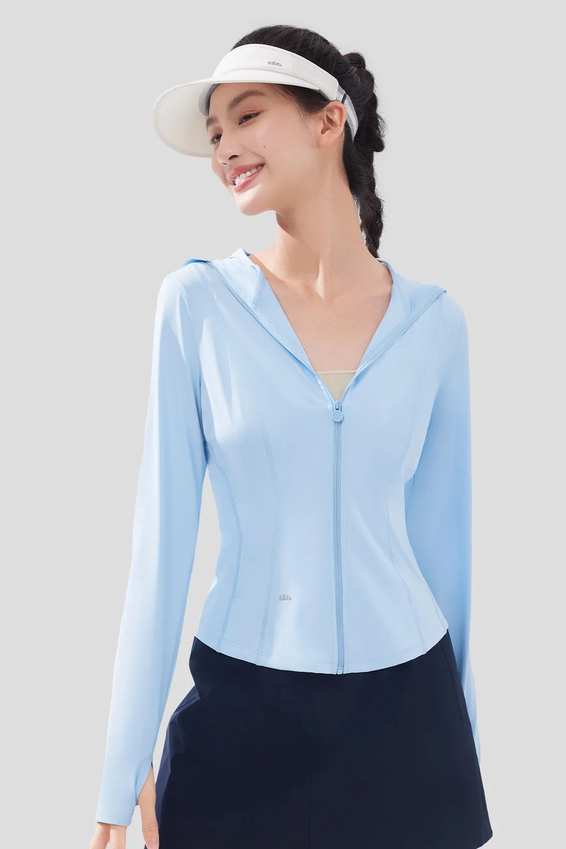 Iceskinny - Women's Slim-Fit Short Sun Protection Jacket UPF50+(AFF-Sale) sold by Beneunder product image thumbnail 3