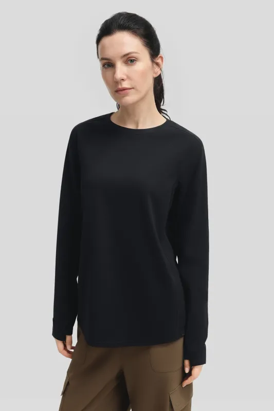 DryFlow – Women’s Quick-Dry Relaxed-Fit Long Sleeve Tee made by Beneunder
