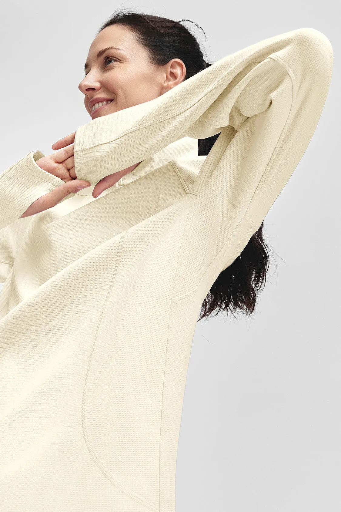 FlexWarm – Women’s High-Stretch Fleece-Feel Half-Zip Long Sleeve Top (Light Warmth) sold by Beneunder product image thumbnail 5