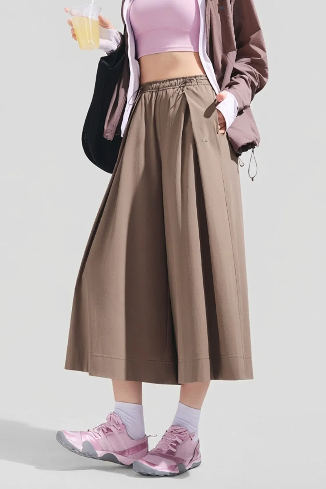 Women's Water-Resistant Wide Leg Pants UPF 50+ WR881 sold by Beneunder