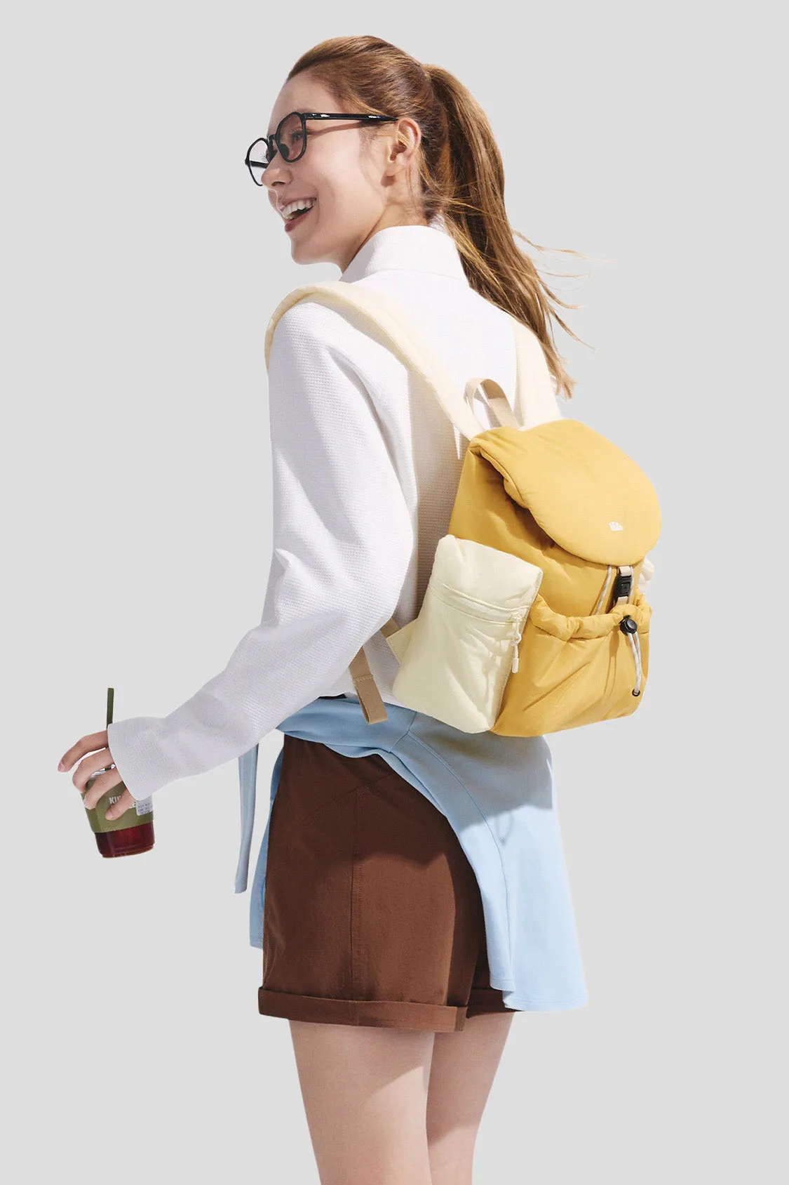 Women's Expandable Short Backpack LC005 sold by Beneunder product image thumbnail 2