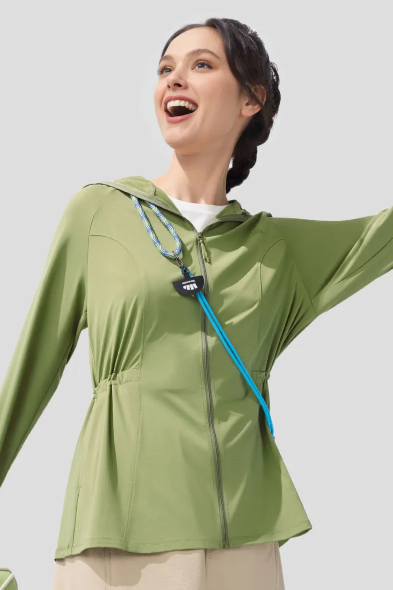 Sculpt - Women's Waist-Cinched Full Protection Sun Jacket UPF2000+ AL823(AFF-Sale) sold by Beneunder product image thumbnail 2