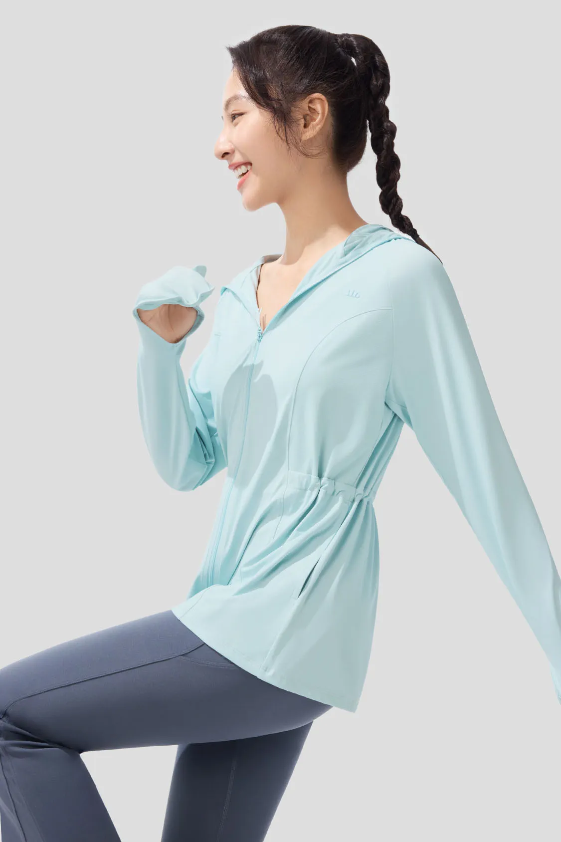 Sculpt - Women's Waist-Cinched Full Protection Sun Jacket UPF2000+ AL823(AFF-Sale) sold by Beneunder product image thumbnail 3