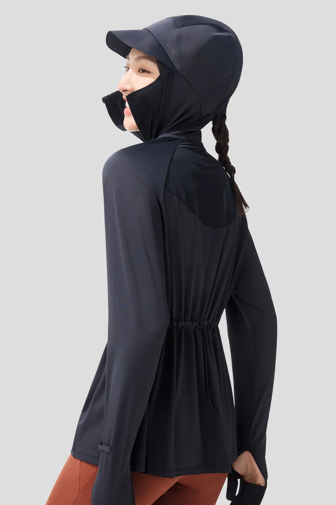 Sculpt - Women's Waist-Cinched Full Protection Sun Jacket UPF2000+ AL823(AFF-Sale) sold by Beneunder product image thumbnail 4