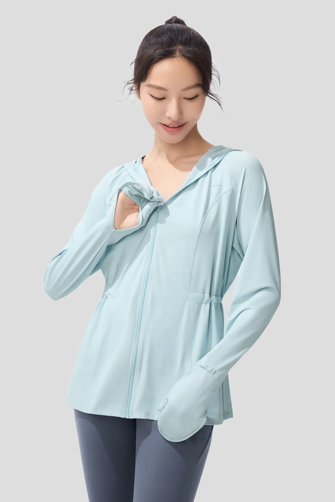 Sculpt - Women's Waist-Cinched Full Protection Sun Jacket UPF2000+ AL823(AFF-Sale) sold by Beneunder product image thumbnail 5