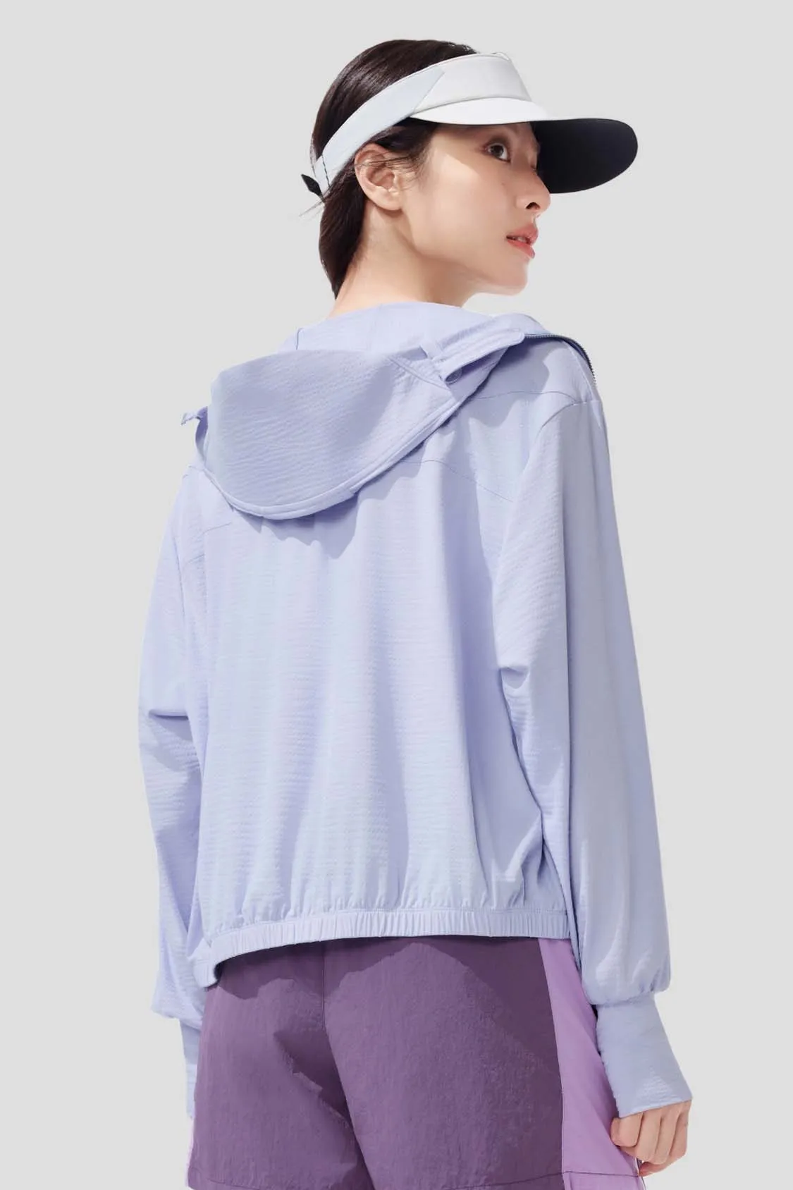 Flow - Women's Cooling Quick-Dry Sun Jacket UPF100+(AFF-Sale) sold by Beneunder product image thumbnail 4