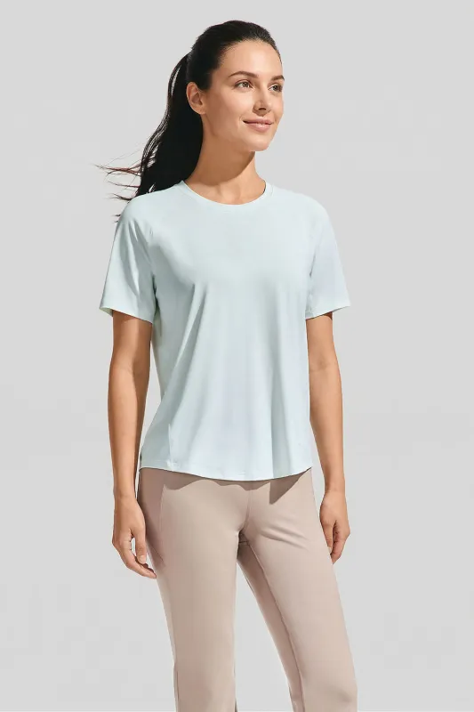 Women’s Cooling Ice-Silk T-Shirt UPF 100+ CC004 made by Beneunder