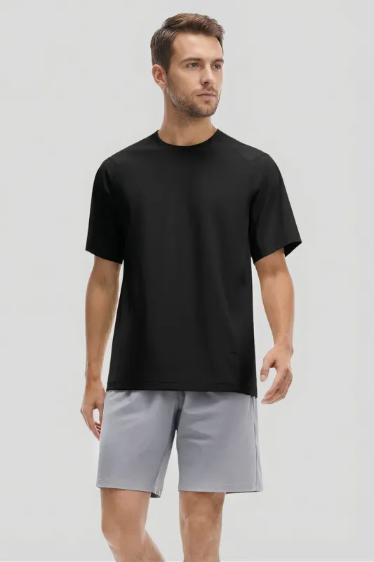 Men’s Dual-Layer Cooling Performance T-Shirt UPF 50+ DR015 made by Beneunder
