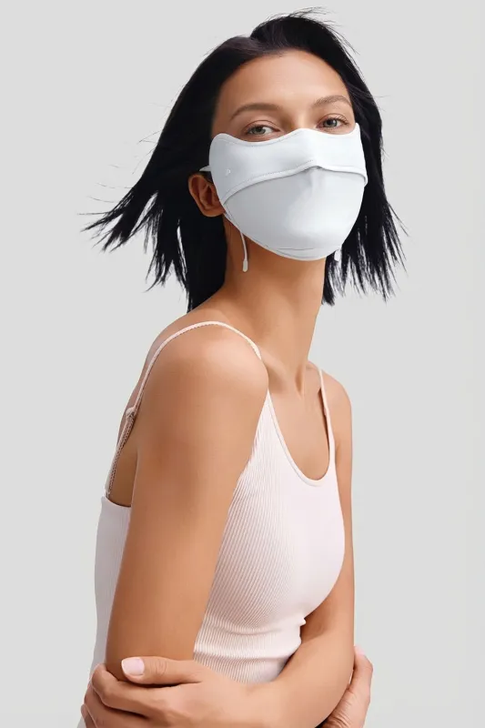 Women's Cooling Sun Protection Face Mask UPF 50+ AL833 made by Beneunder