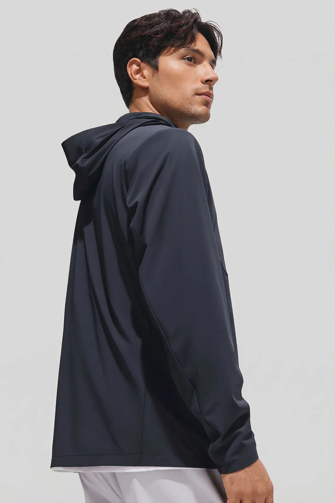 Men's Packable-Hood Quick-Dry Sun Protection Jacket UPF 100+ DS007/DS941 sold by Beneunder product image thumbnail 3