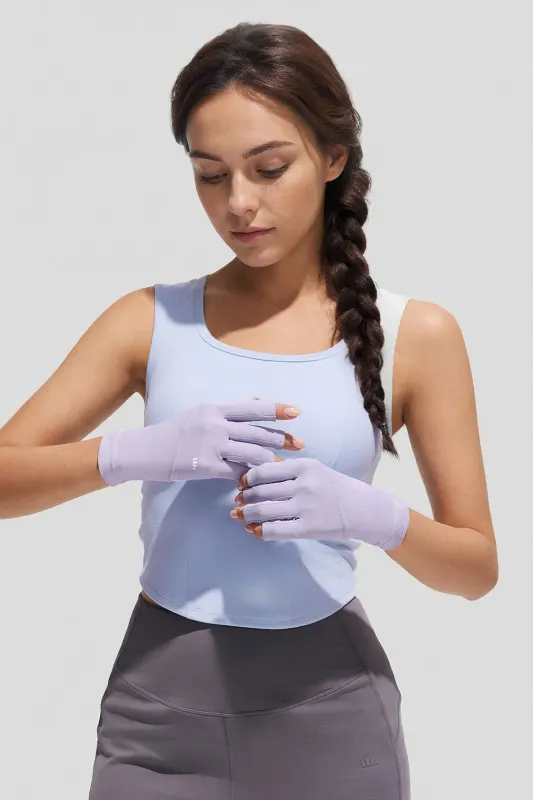 Women's Cooling Sun Protection Gloves UPF 50+ AL365 made by Beneunder
