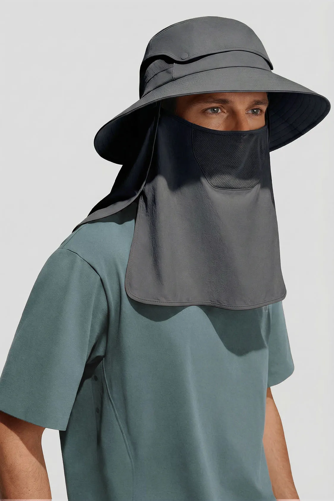 Men's Full Protection Sun Hat UPF 50+ TS016/BM57824 sold by Beneunder