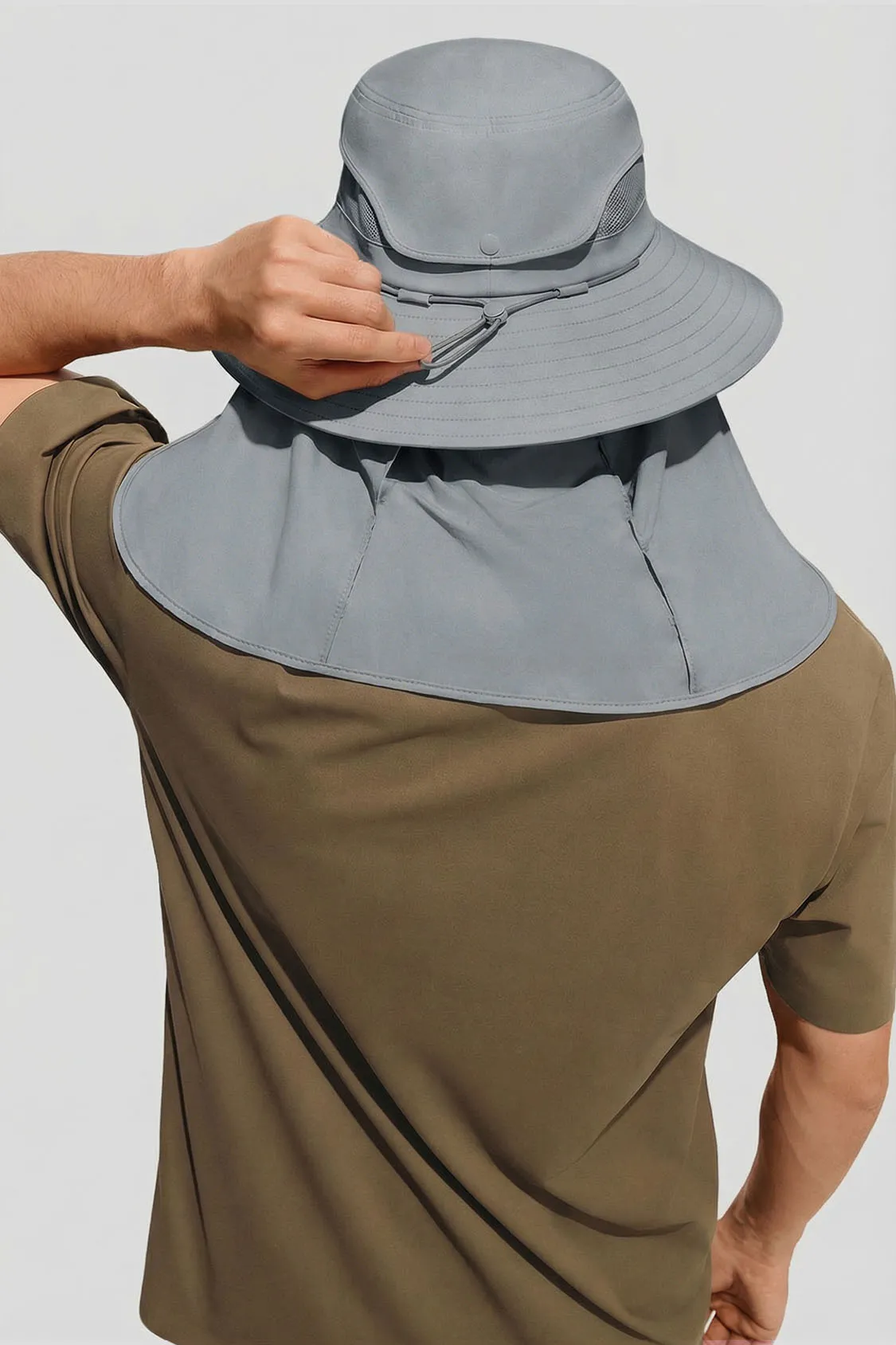 Men's Full Protection Sun Hat UPF 50+ TS016/BM57824 sold by Beneunder product image thumbnail 2