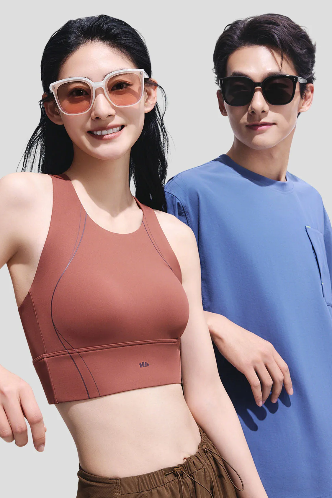 Oversized Square-Round Frame Sunglasses UV 400 FD025 sold by Beneunder product image thumbnail 2