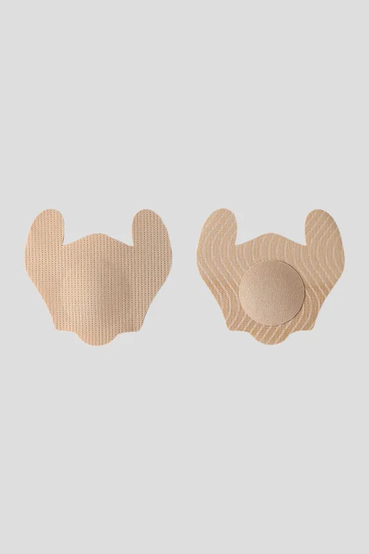Women's Short U-Shape Breathable Disposable Nipple Covers 4 Pairs TH004 made by Beneunder
