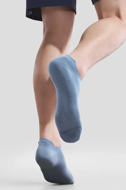 Men's Breathable Odor-Control Ankle Socks 4-Pack AF008 made by Beneunder