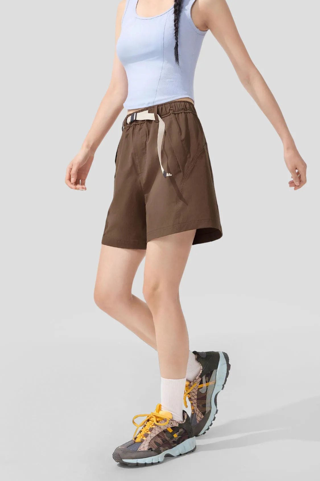 Women's Water-Repellent Cargo Shorts UPF50+ WR894 sold by Beneunder