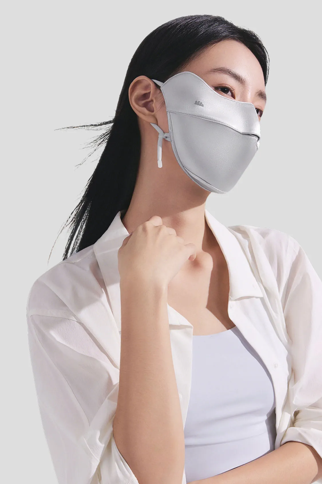 Double-Sided Silky Sun Protection Mask UPF50+ SS025 sold by Beneunder