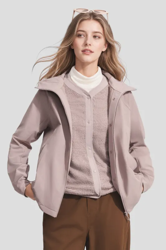 Women's 3-in-1 Ultra-Light Softshell Insulated Jacket (Mid Warmth) ST033 made by Beneunder