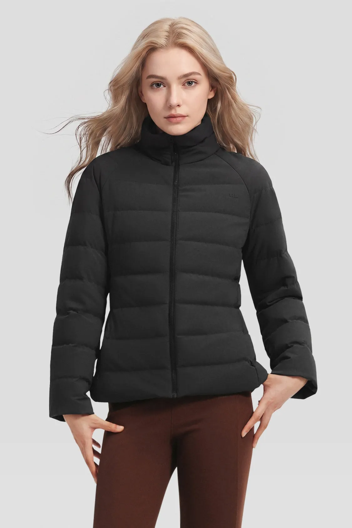 Women's Lightweight Stretch Slim-Fit Down Jacket (Mid Warmth) HD016 sold by Beneunder