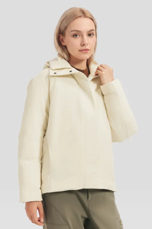Women's Full-Coverage Stretch Hooded Down Jacket (Maximum Warmth) HD013 made by Beneunder
