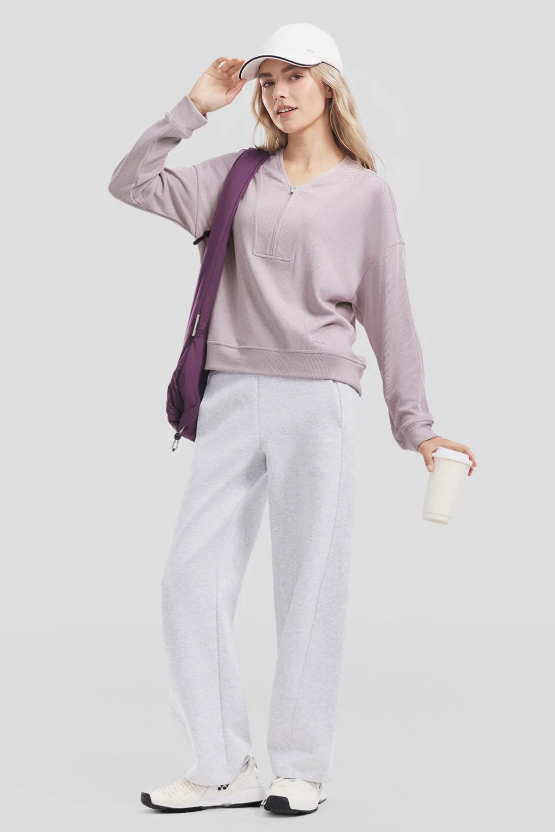 Women's Breathable Knit Everyday Lounge Set AF012/AF014 sold by Beneunder product image thumbnail 3