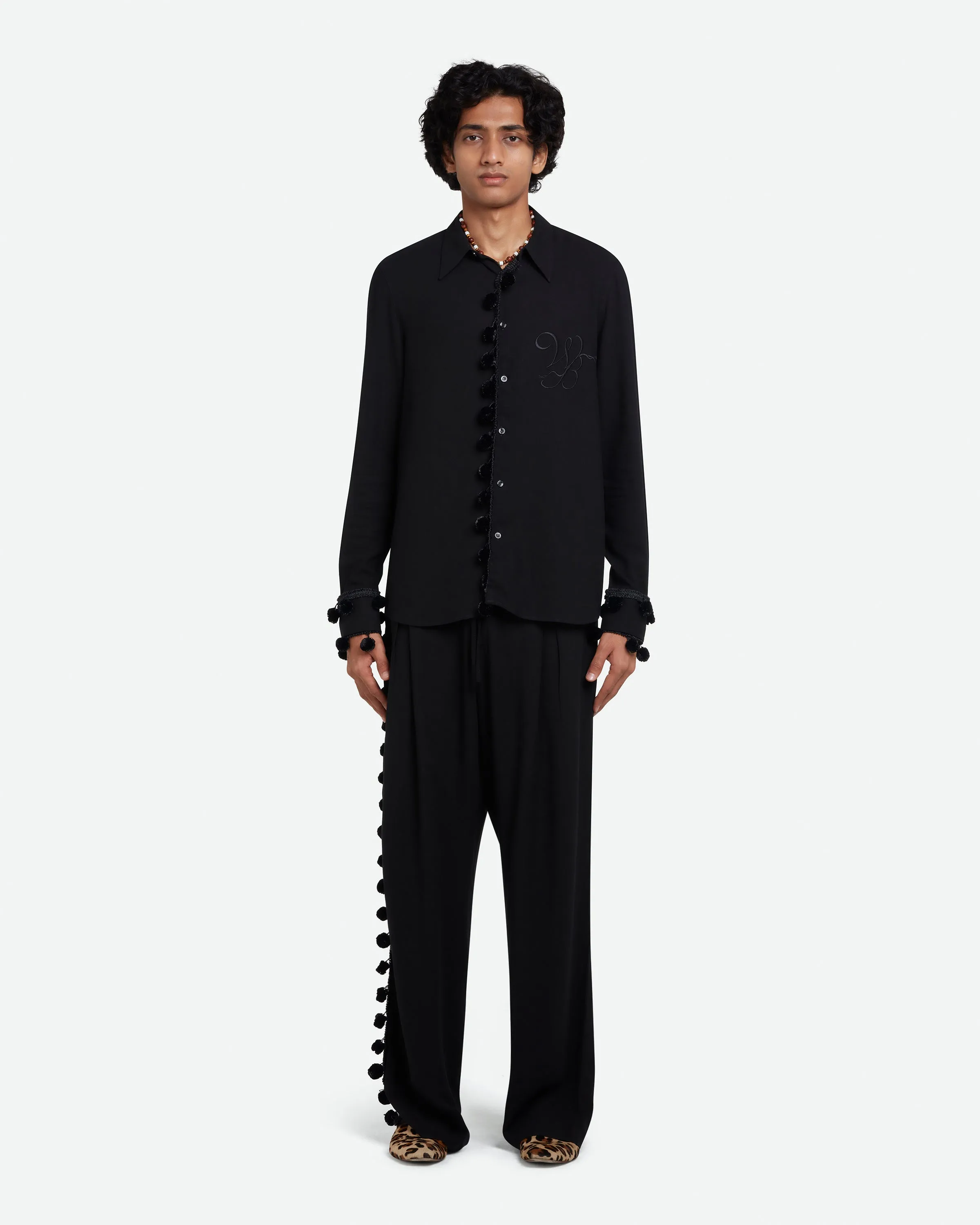 Menelik Trousers sold by Wales Bonner