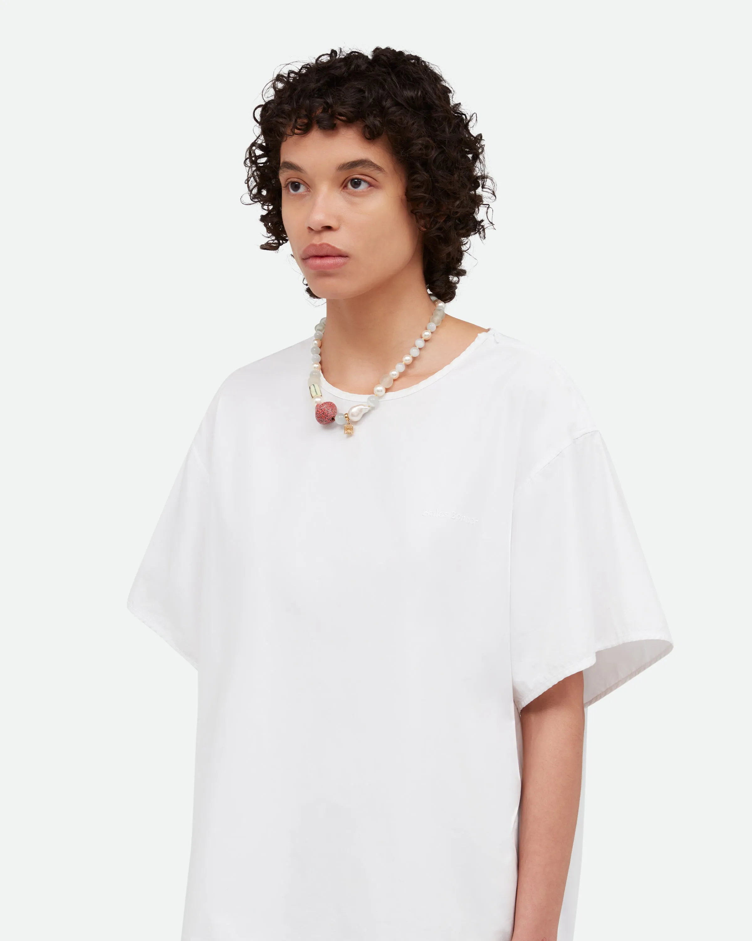 adidas Originals by Wales Bonner Poplin T Shirt sold by Wales Bonner product image thumbnail 3