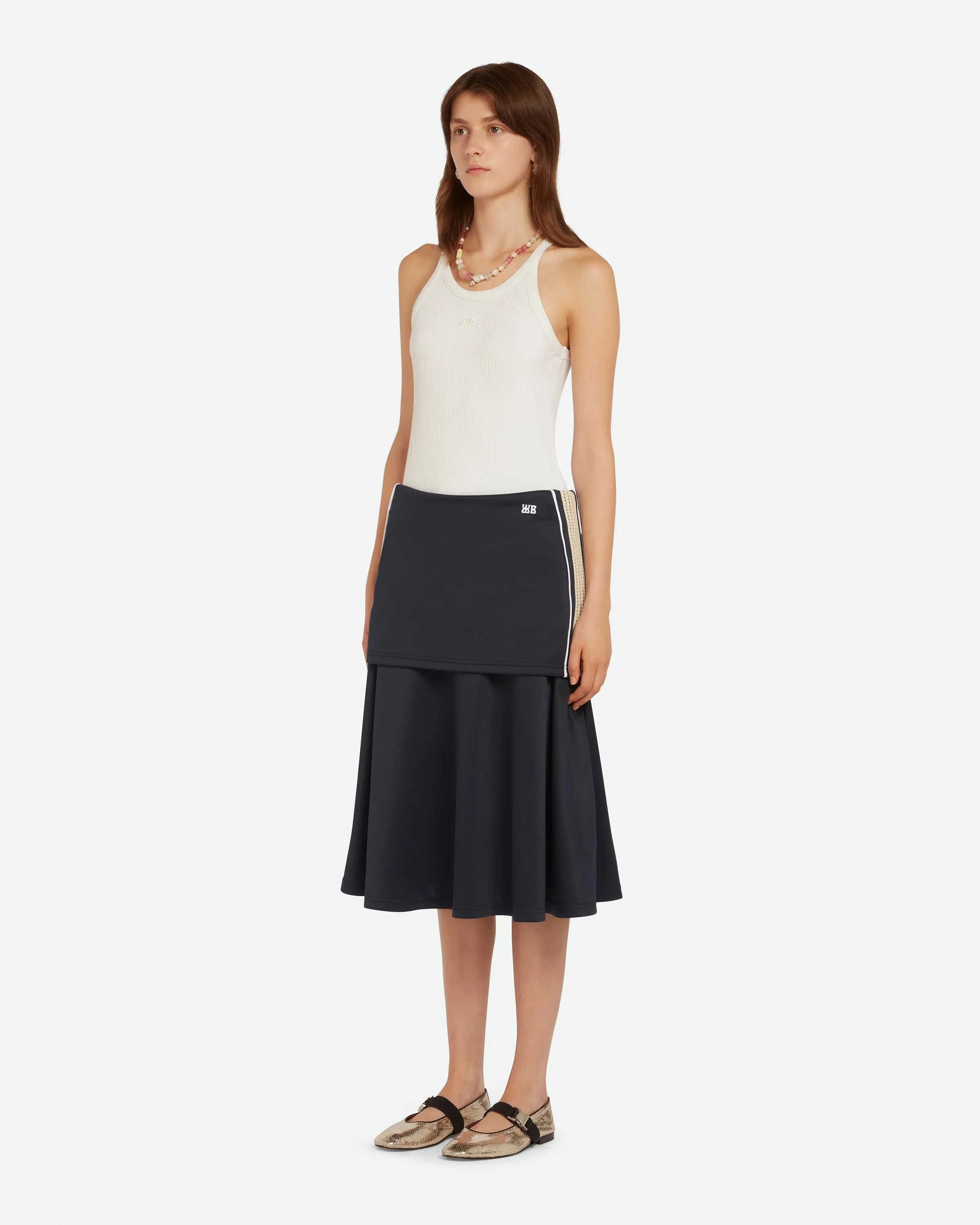 Mantra Skirt sold by Wales Bonner