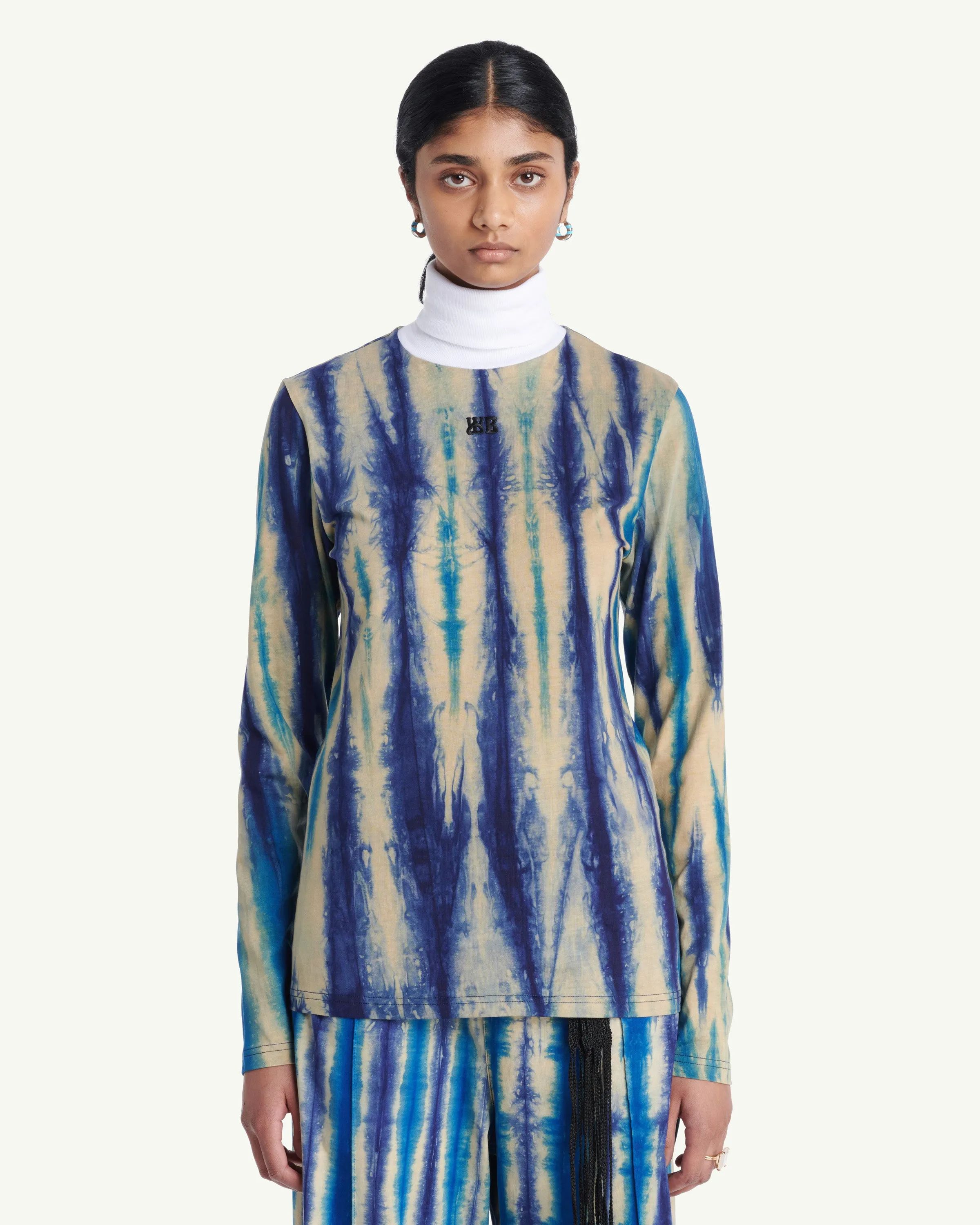 Sky Jersey Top sold by Wales Bonner product image thumbnail 3