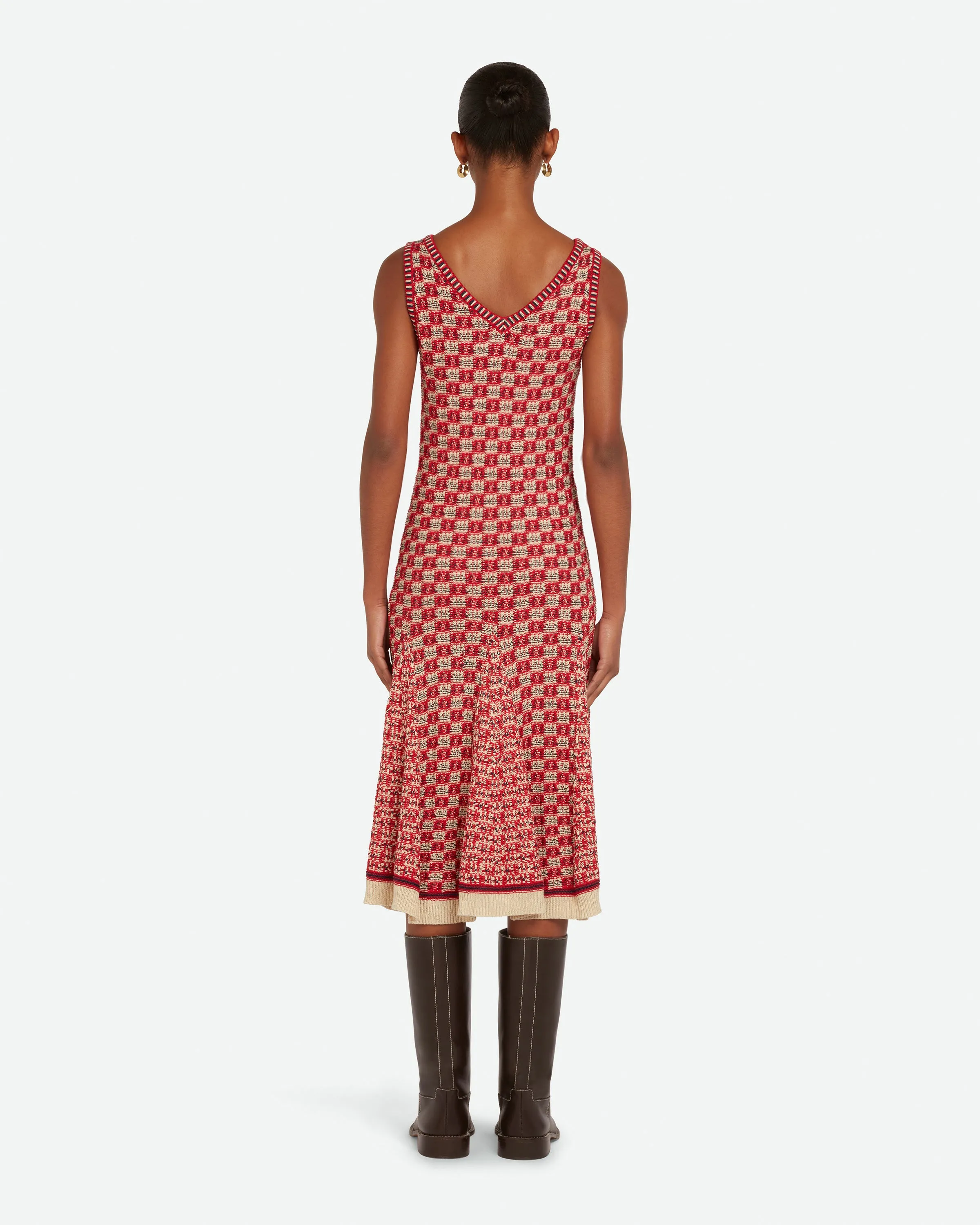 Soar Godet Dress sold by Wales Bonner product image thumbnail 3