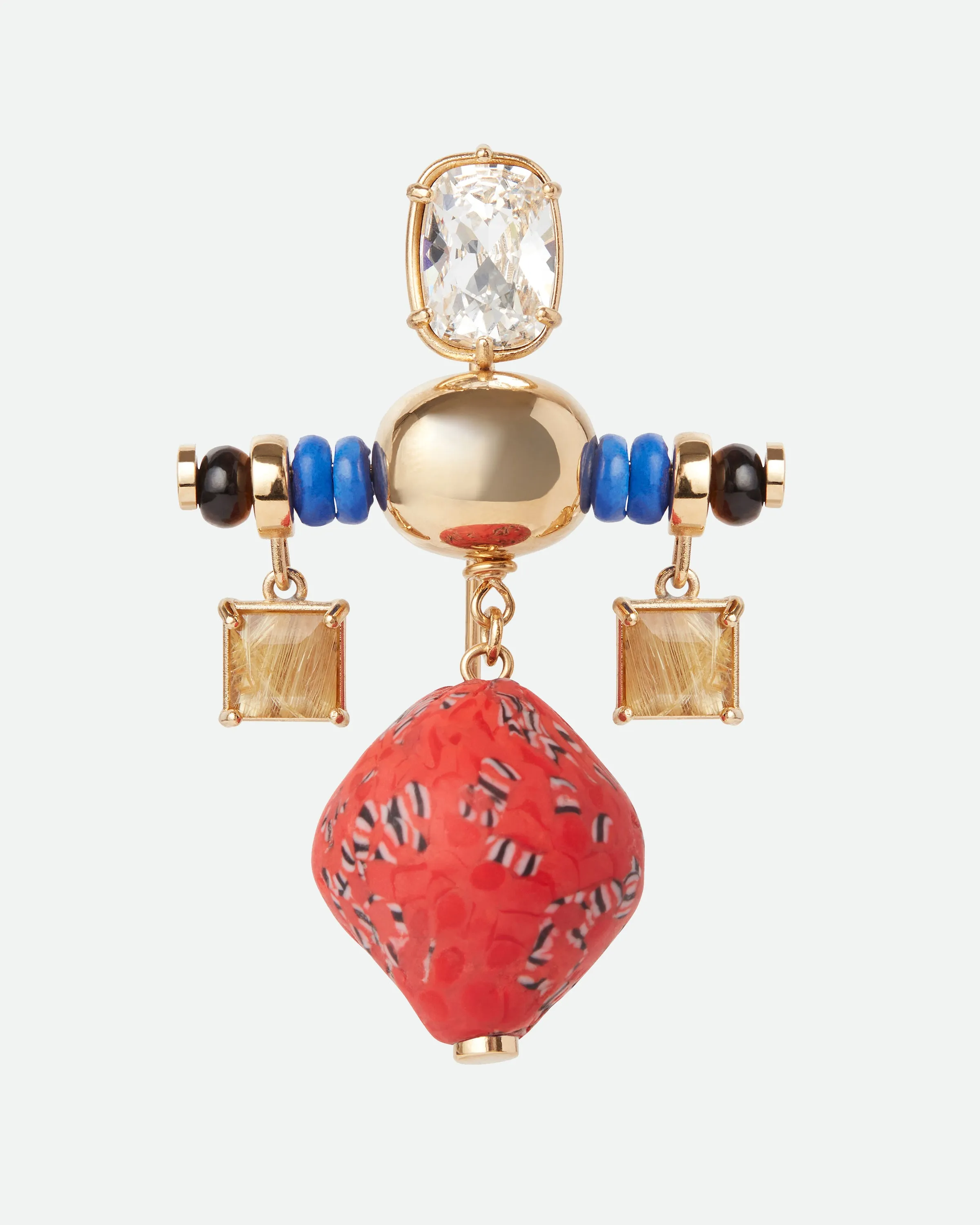 Compass Brooch sold by Wales Bonner