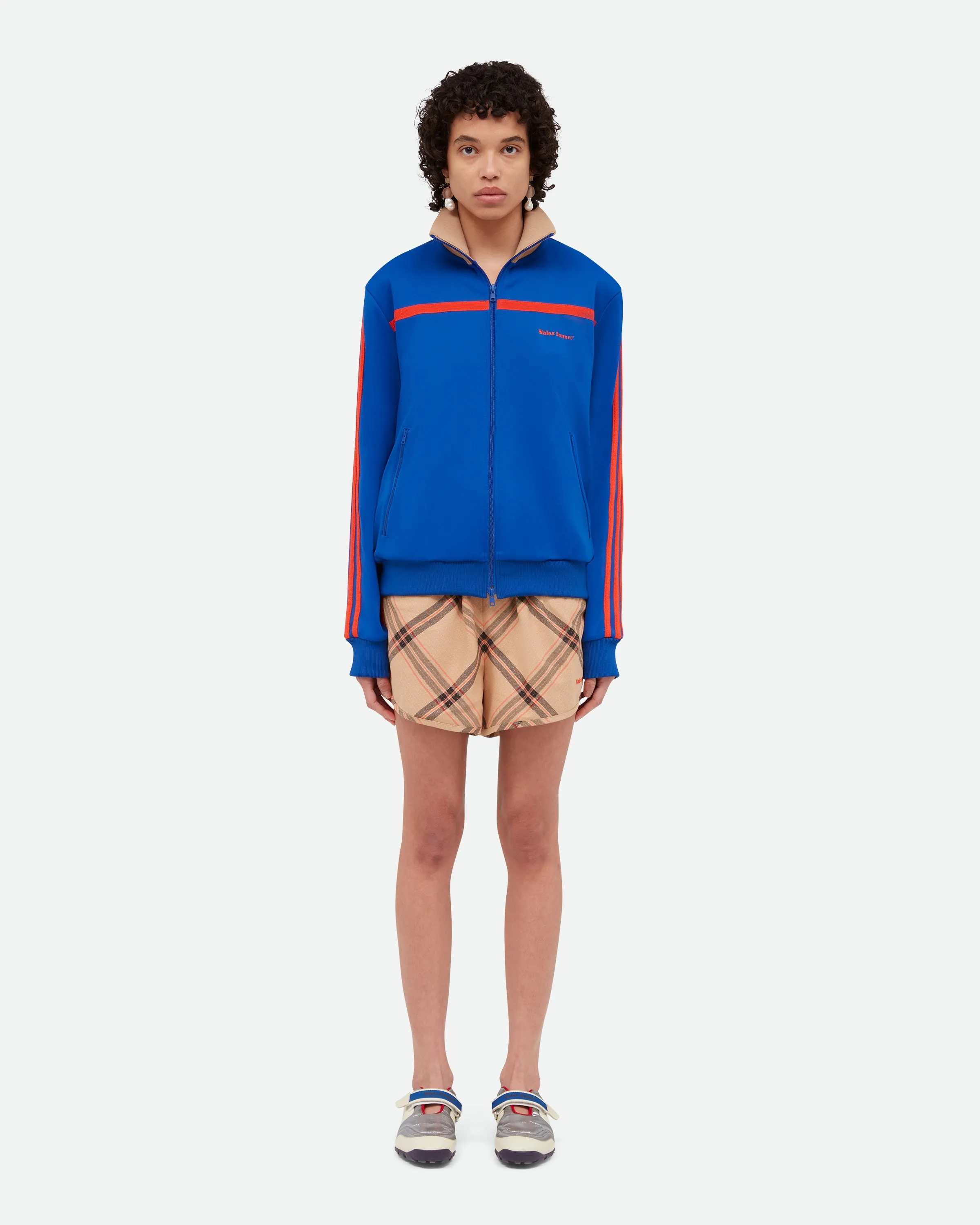 adidas Originals by Wales Bonner Checkered Shorts sold by Wales Bonner