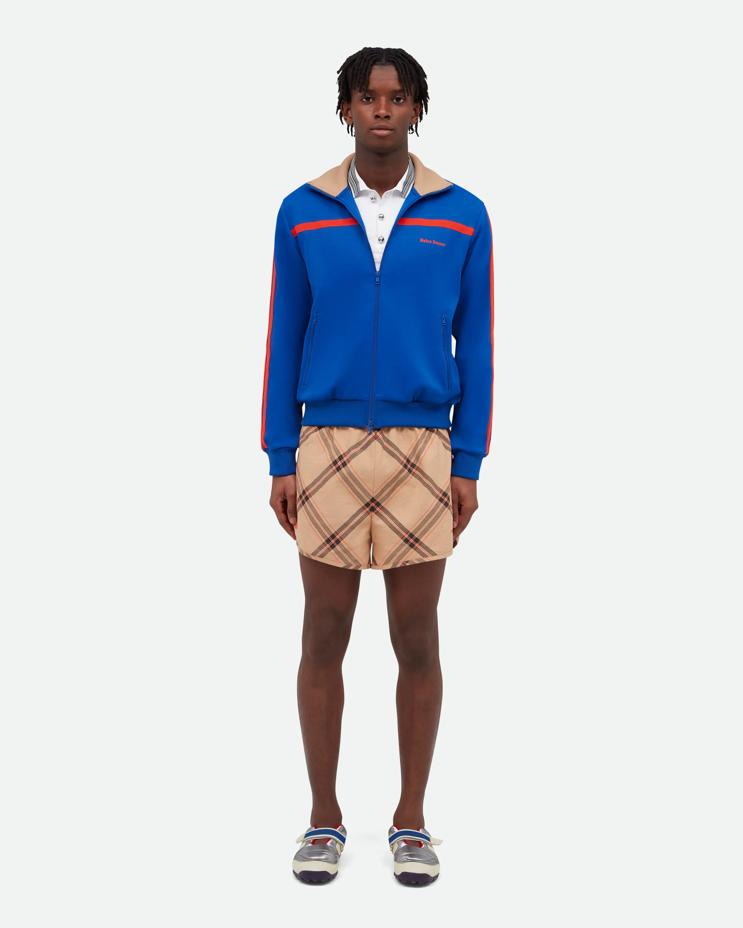adidas Originals by Wales Bonner Checkered Shorts sold by Wales Bonner product image thumbnail 3