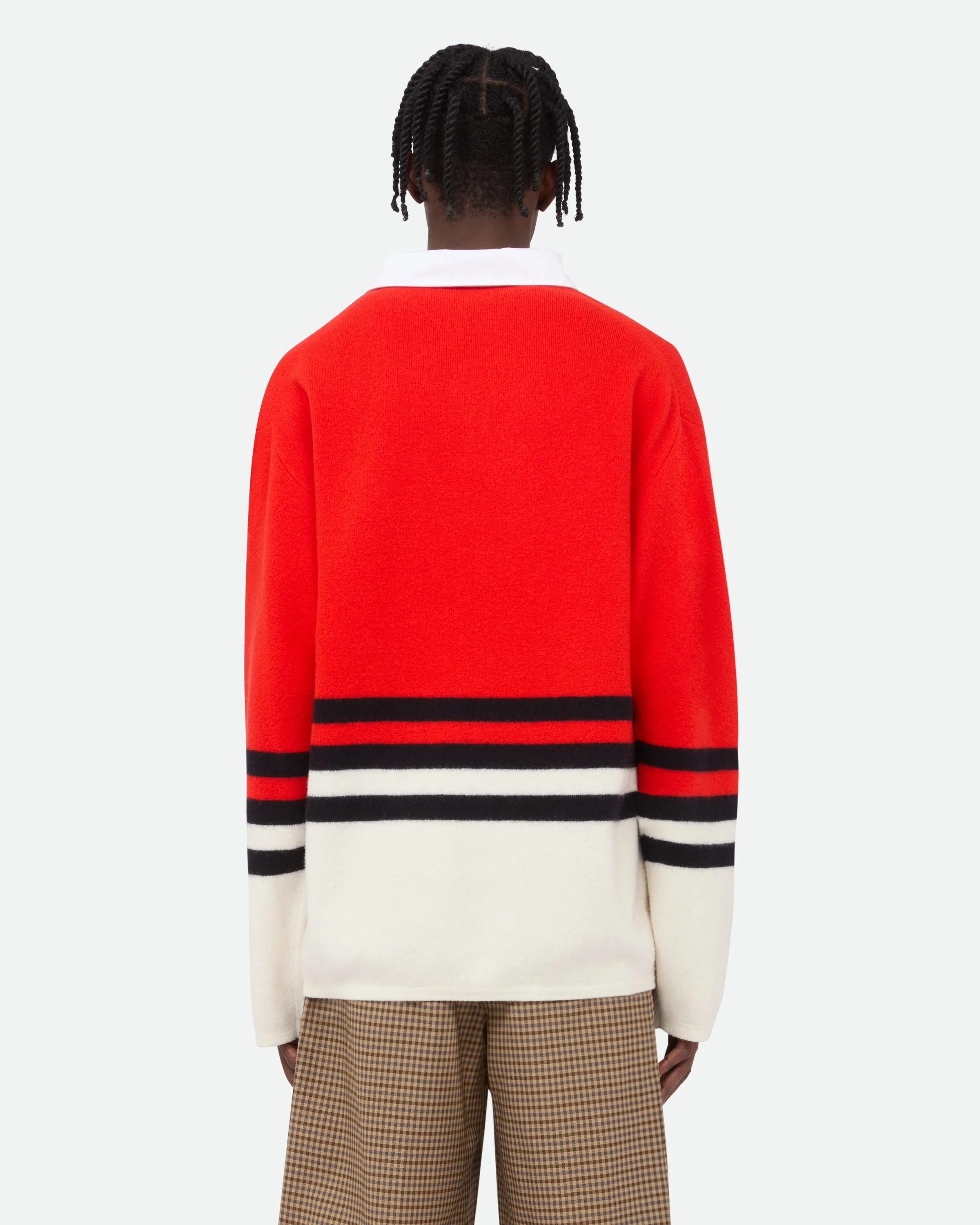 Cypher Polo Shirt sold by Wales Bonner product image thumbnail 5