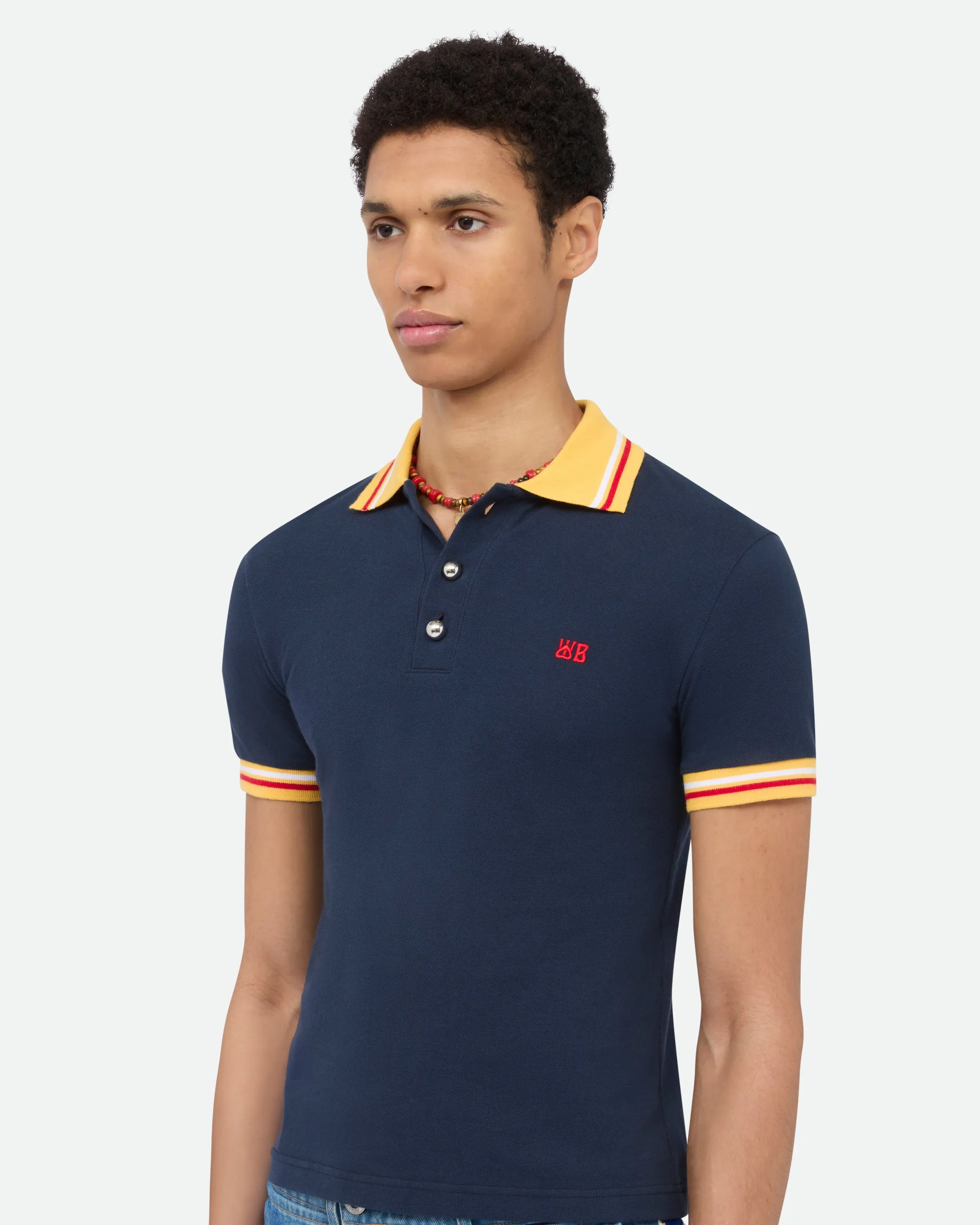 The Sun Polo sold by Wales Bonner product image thumbnail 3