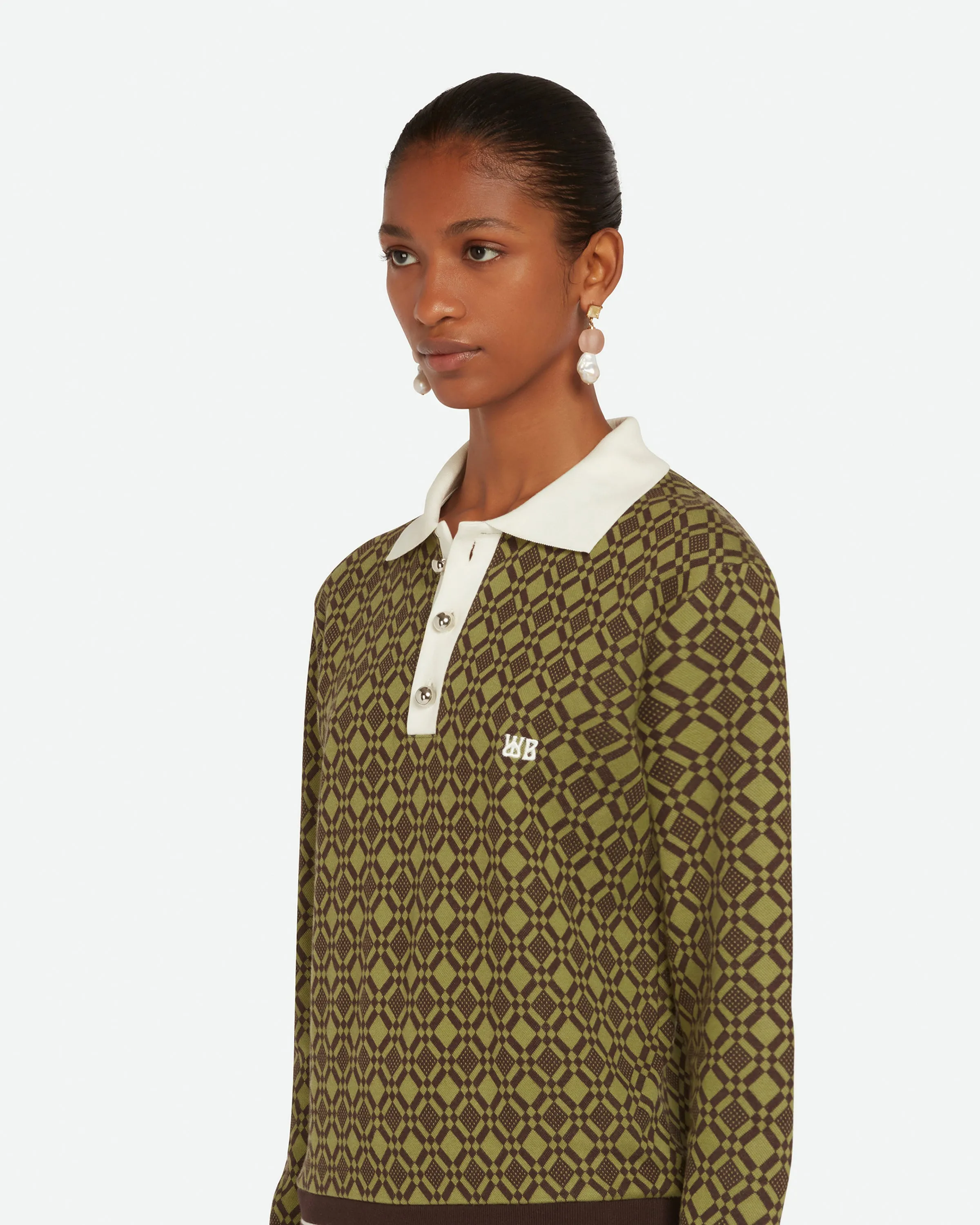 The Power Polo Top sold by Wales Bonner product image thumbnail 3