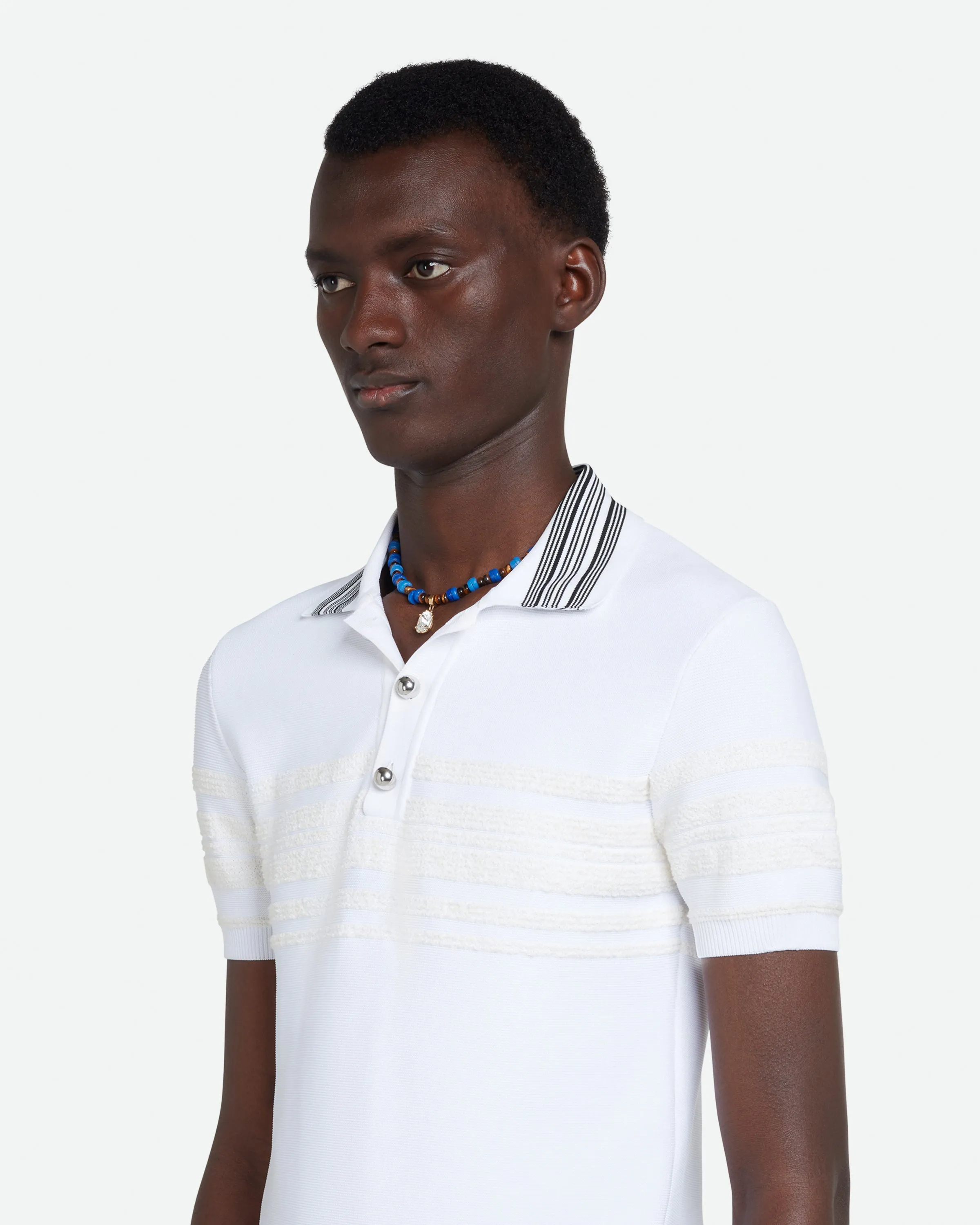 Dawn Knit Polo sold by Wales Bonner product image thumbnail 2