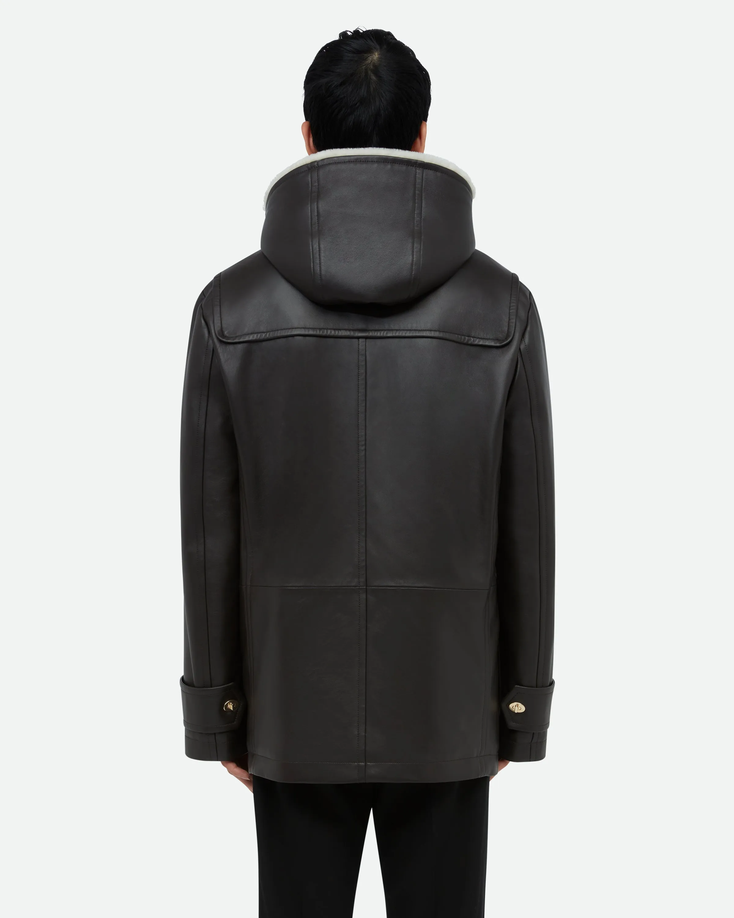 Thought Parka Leather Coat sold by Wales Bonner product image thumbnail 4