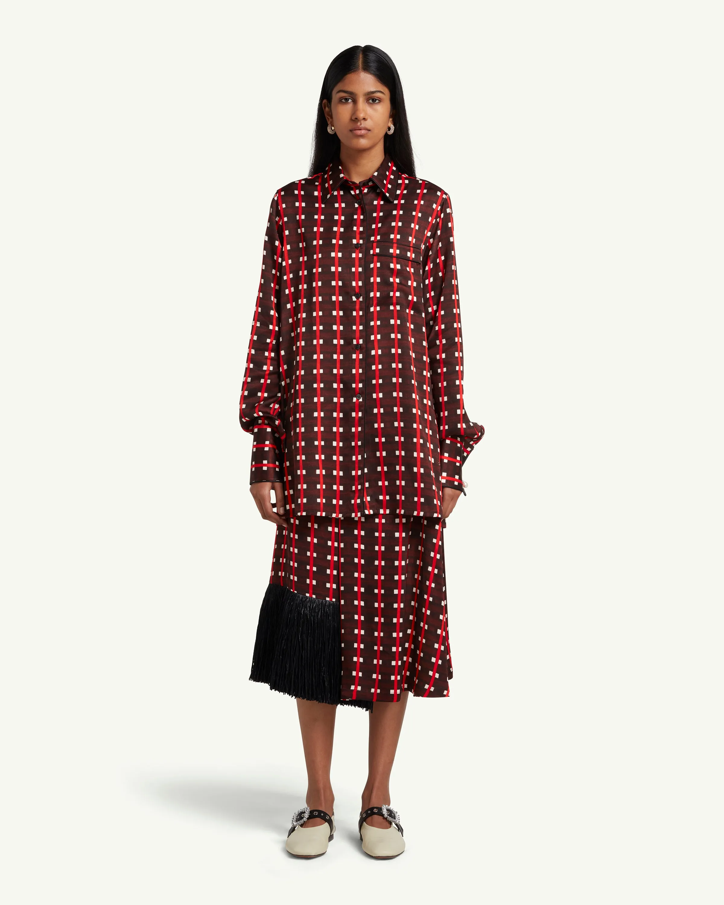Melody Shirt sold by Wales Bonner