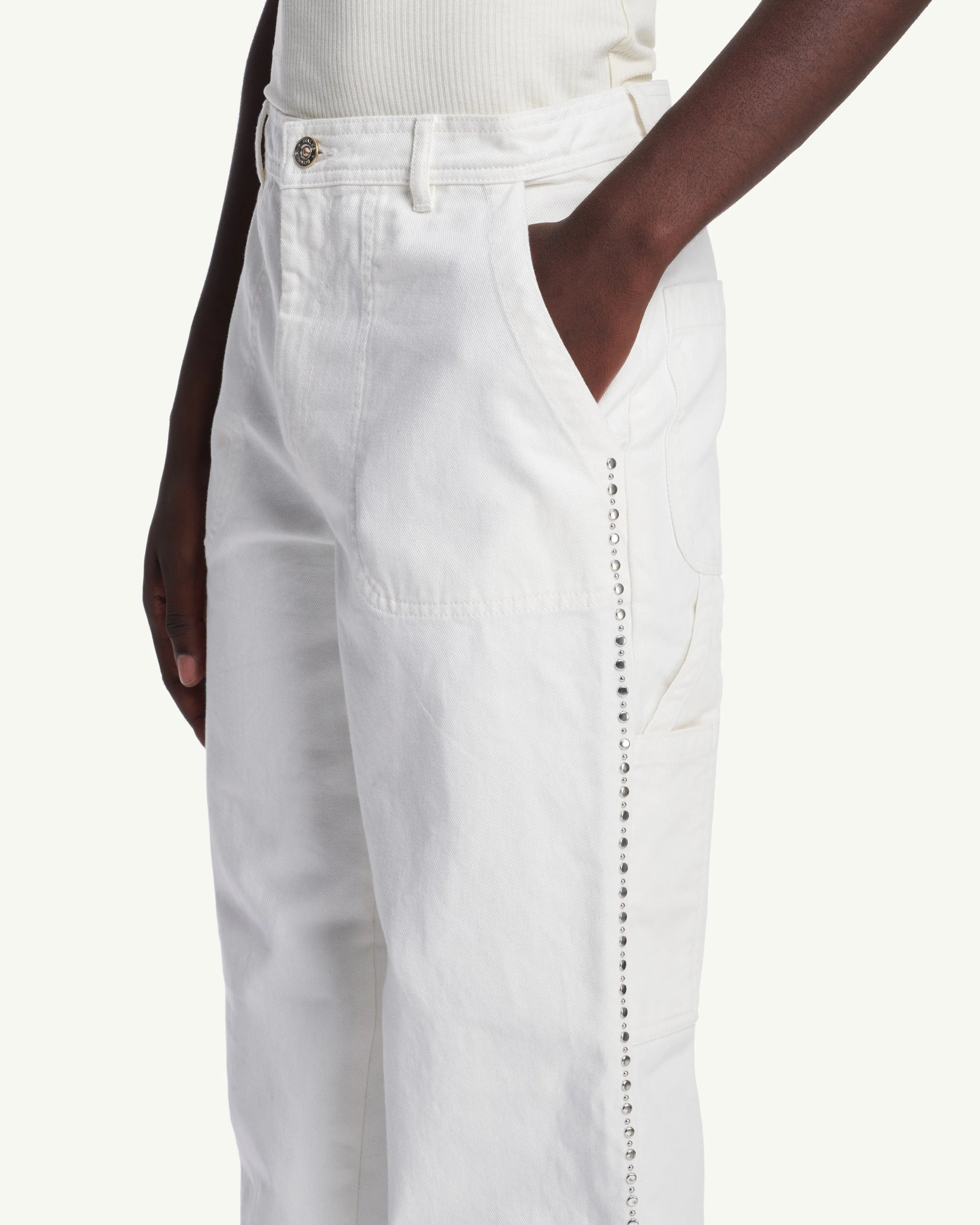 Kwame jeans sold by Wales Bonner product image thumbnail 3