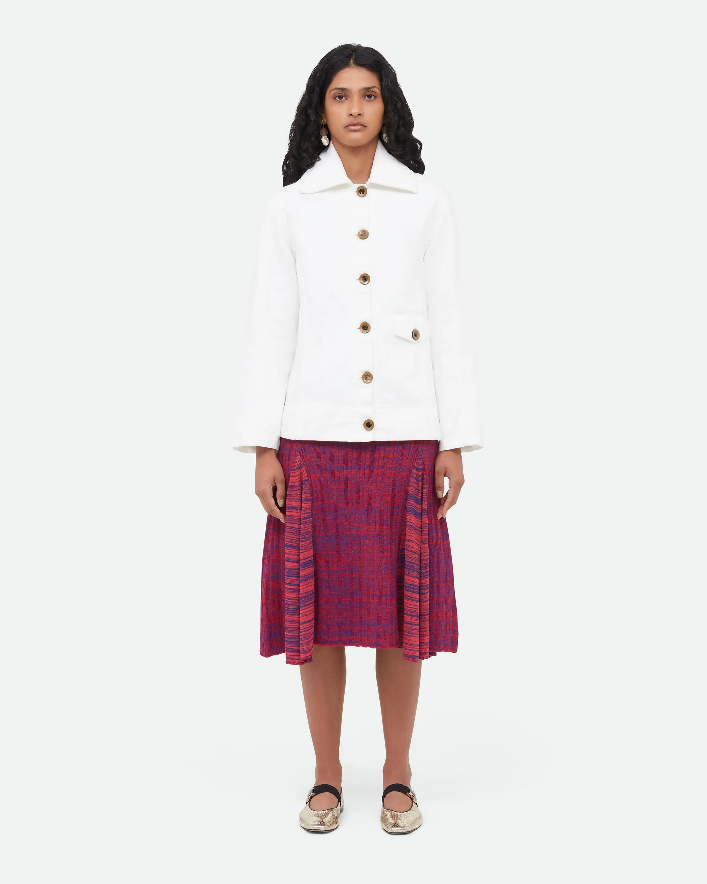 Nile Skirt sold by Wales Bonner