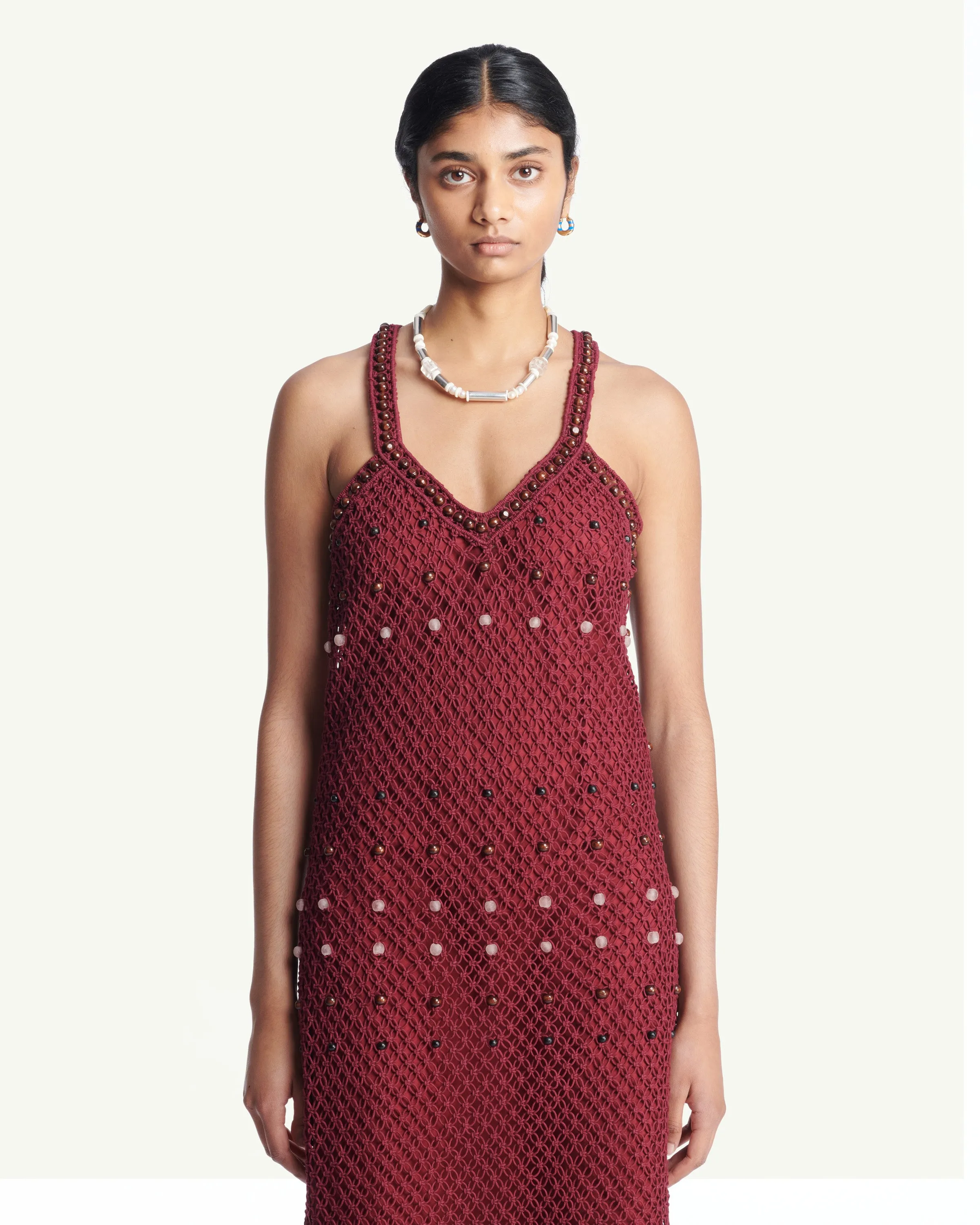 Java Macrame Dress sold by Wales Bonner product image thumbnail 3