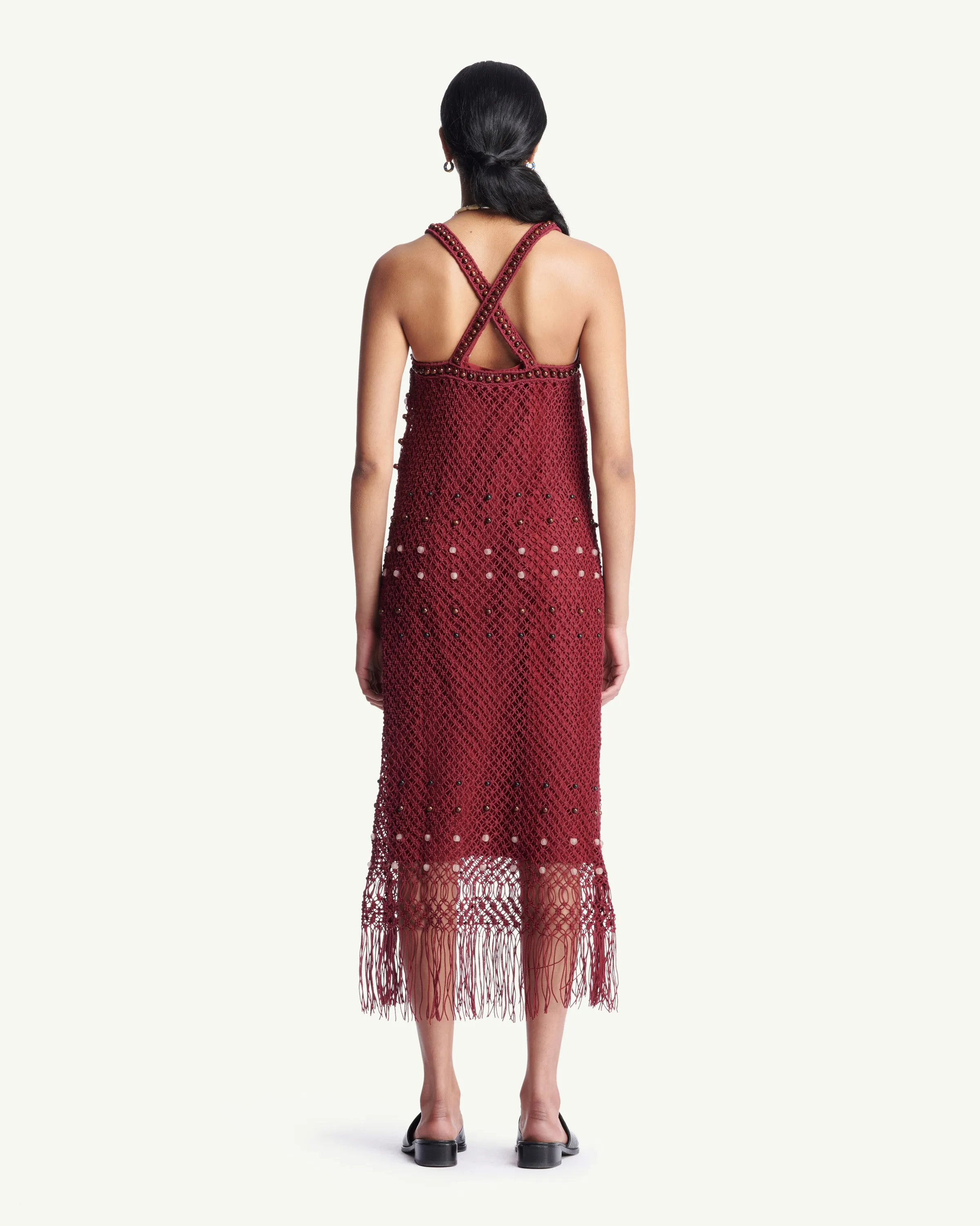 Java Macrame Dress sold by Wales Bonner product image thumbnail 2