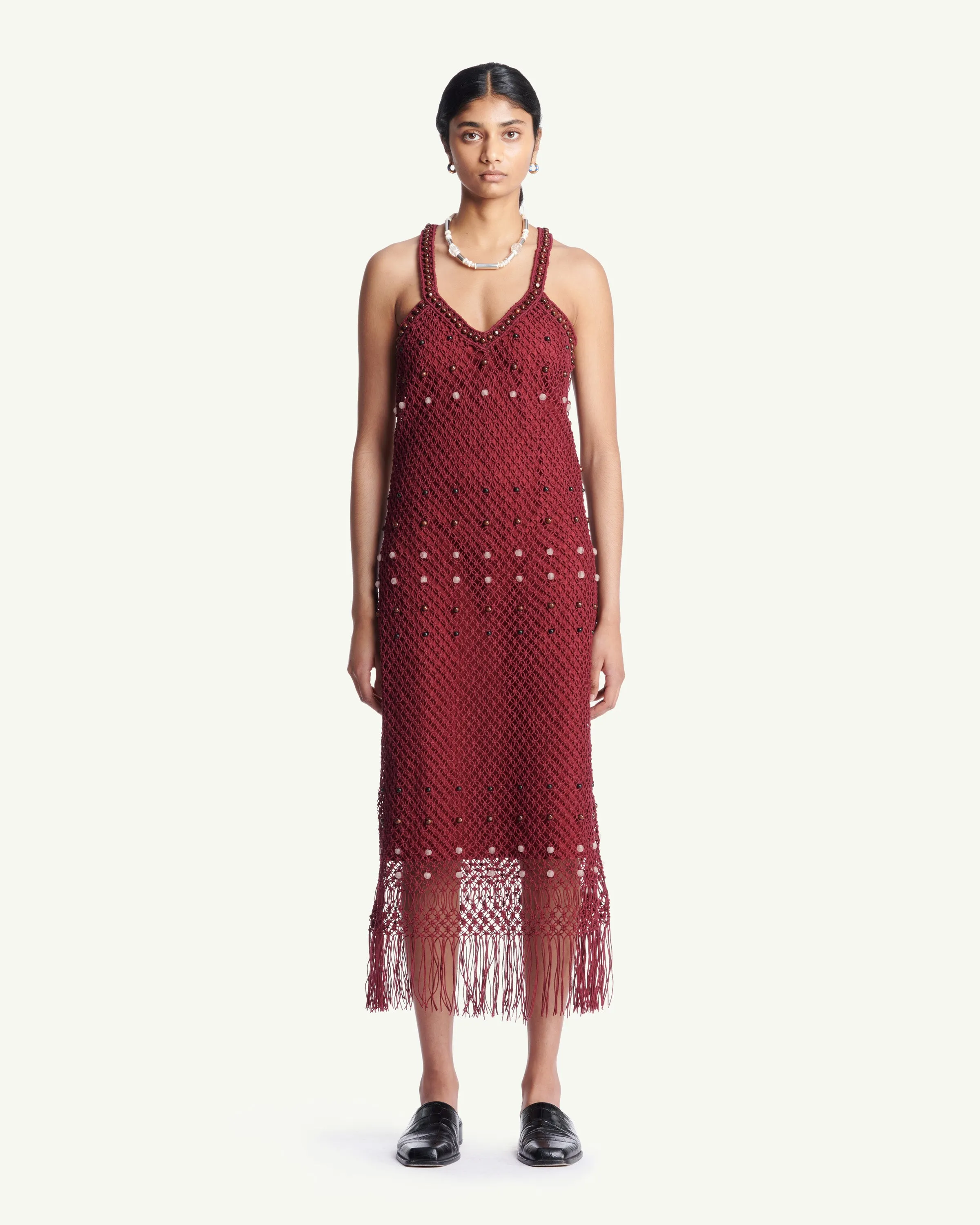Java Macrame Dress sold by Wales Bonner