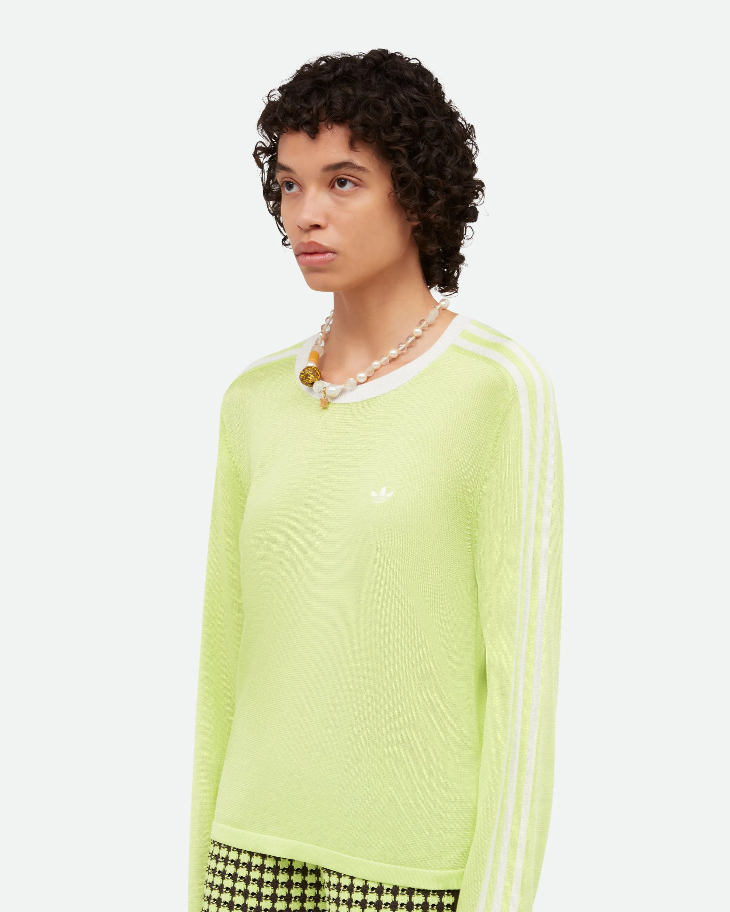 adidas Originals by Wales Bonner Long Sleeve Knit T Shirt sold by Wales Bonner product image thumbnail 3