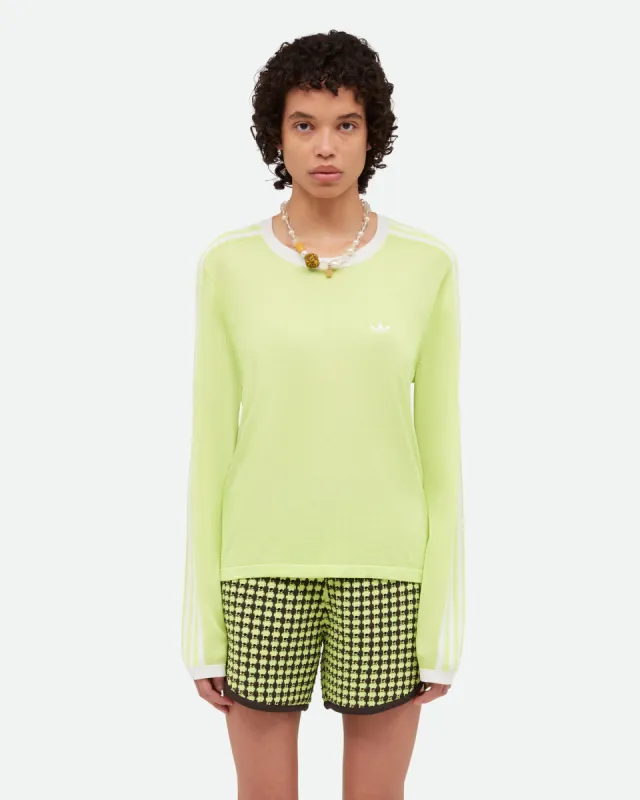 adidas Originals by Wales Bonner Long Sleeve Knit T Shirt made by Wales Bonner