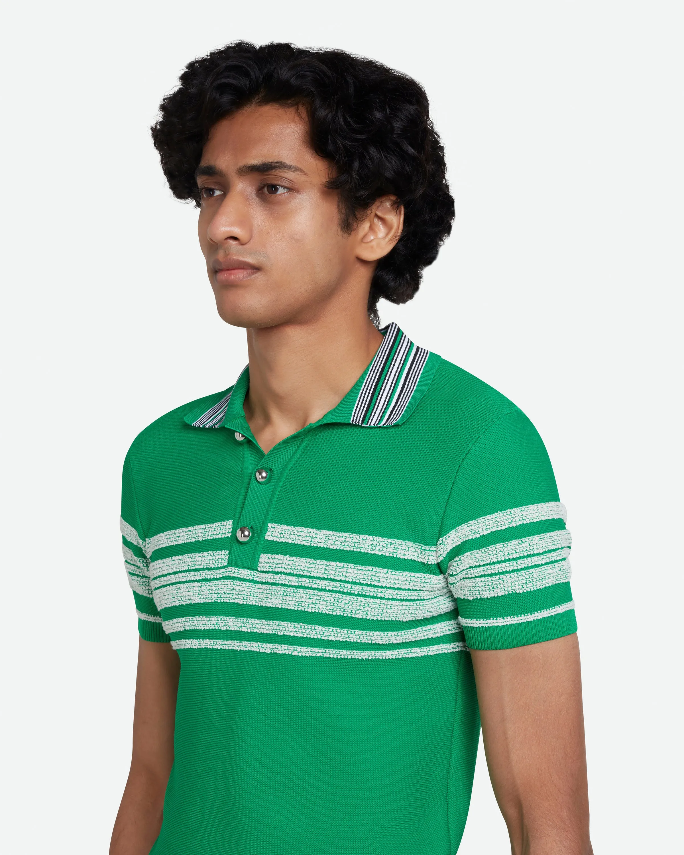 Dawn Knit Polo sold by Wales Bonner product image thumbnail 2